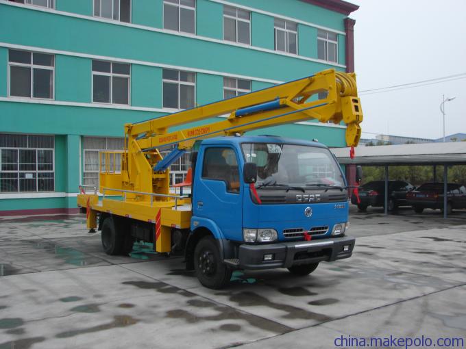 东风路灯维修车,绝缘高空作业车