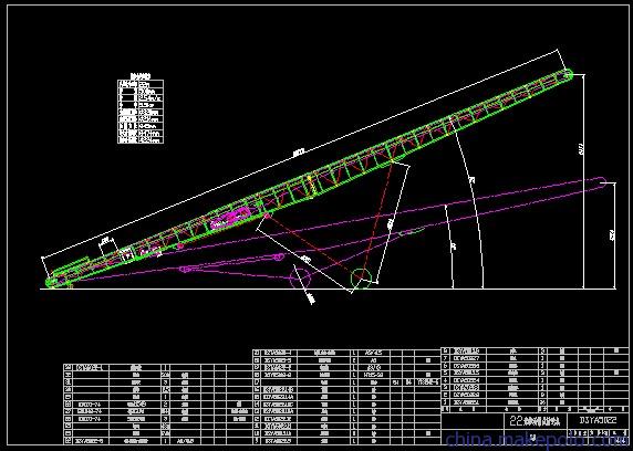 DTL120-120-2×400带式输送机图纸                    