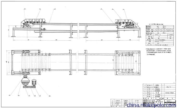 热料埋刮板输送机图纸设计手册