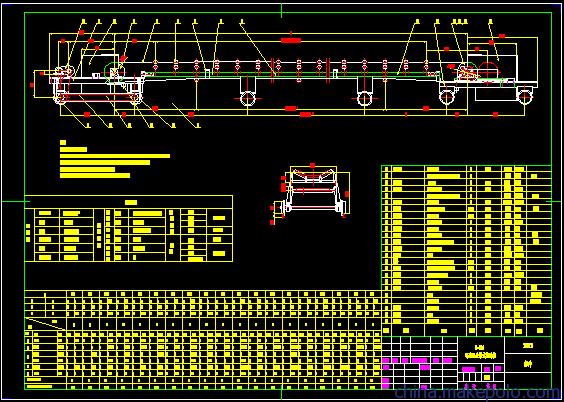 DTL120-200-3X630带式输送机图纸                   