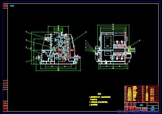 PFC1214反击式破碎机图纸      