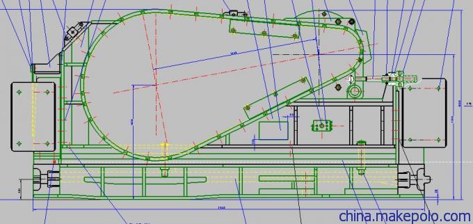 PC1018锤式破碎机图纸机   