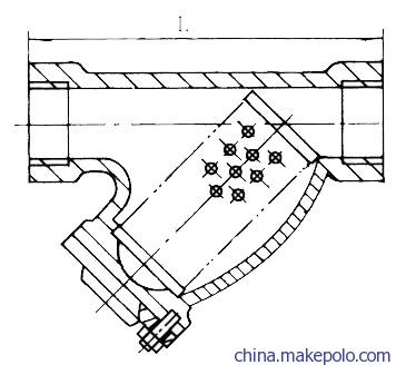 Y型过滤器结构图