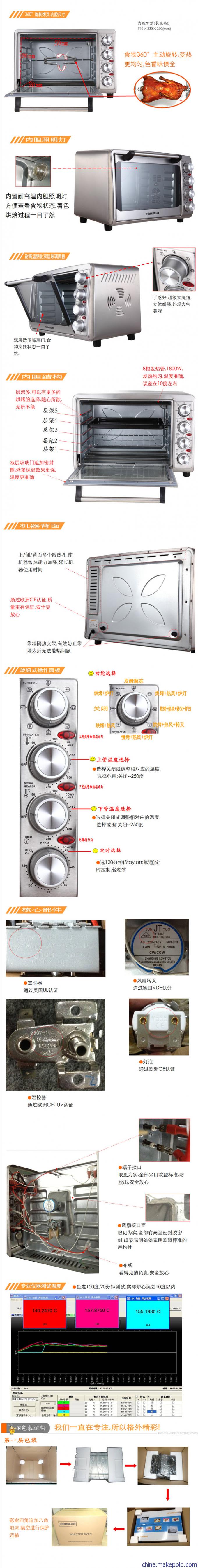 家宝德烤箱