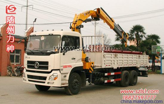 随州力神SLS5250TYGD东风压裂管汇车_油田用后双桥管汇车