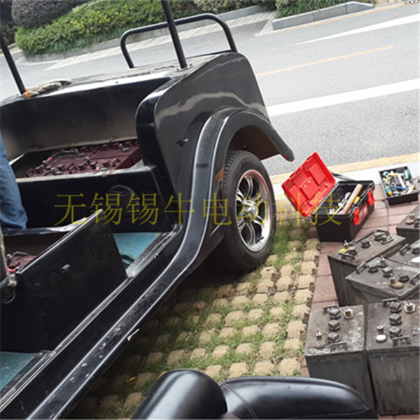 無錫電動(dòng)觀光車故障上門維修，車輛輪胎，電池，遮陽(yáng)簾更換安裝圖片_4
