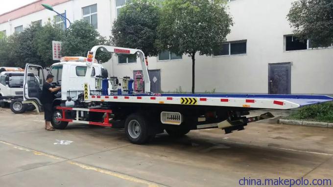 七台河市国四五十铃平板清障车