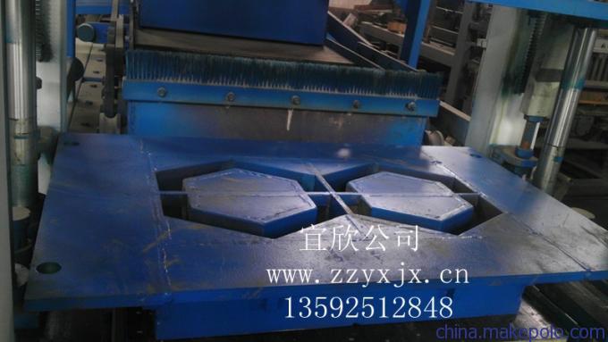 宜欣3-15六角形护坡砖机 步道石砖机设备模具大全
