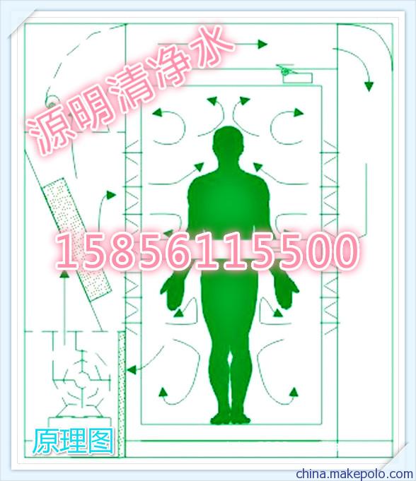 桶装水厂瓶装水生产线无菌车间灌装车间QS认证必备消毒杀菌设备风淋室