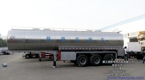 萍乡市东风多利卡5吨鲜牛奶运输车